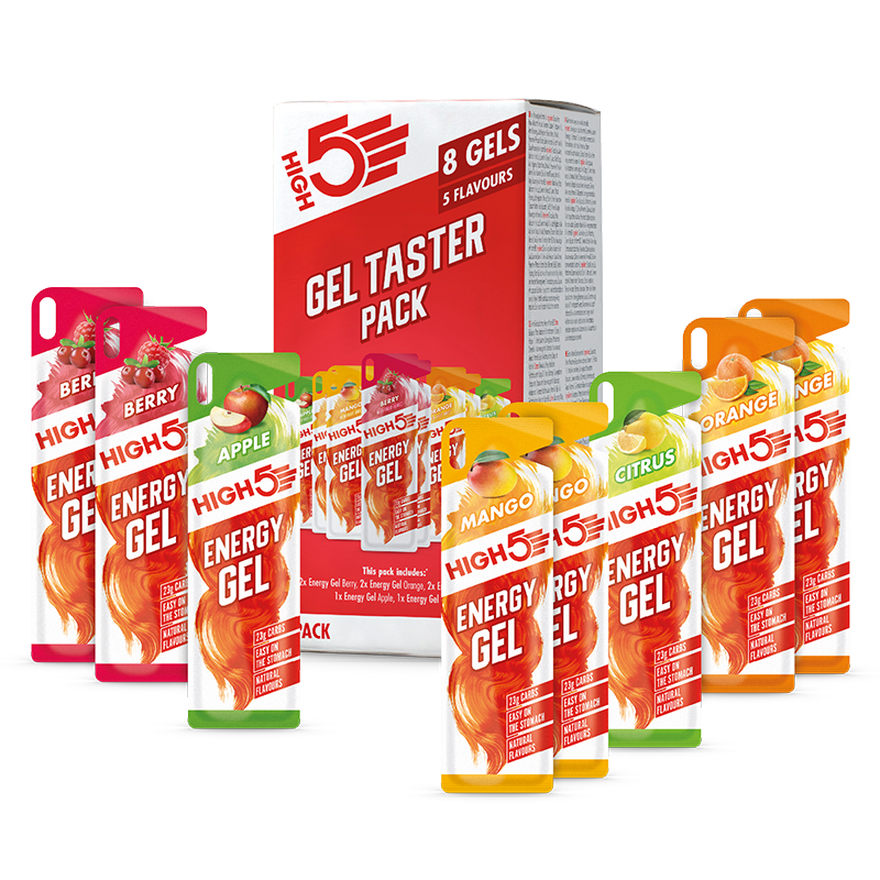 High 5 Energy Gel Mixed Flavour 8 Pack