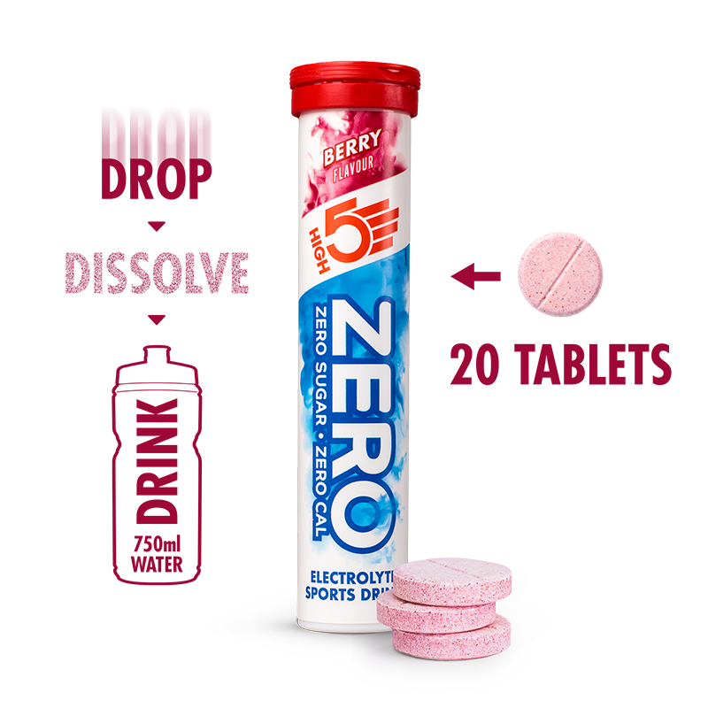 Zero Tablets ZERO Twin Pack | Electrolyte Drink Tablets | Hydration | HIGH5