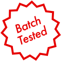 Batch tested